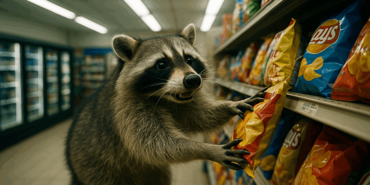 “Man Arrested After Letting Raccoon Loose in Store—Says the Critter Was Just ‘Shopping For Snacks’”